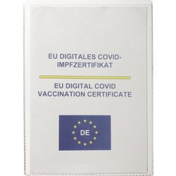 DURABLE Ausweishülle 105 x 148 mm (B x H) oben offen