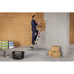 Hailo Stehleiter L100 Topline max. Arbeitshöhe 2,85 m