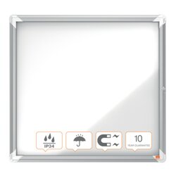 Nobo® 1902578 Schaukasten außen 75,2x69,2x4,5cm si