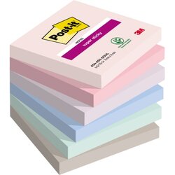 Post-it® 654-6SS-SOUL Haftnotiz Super Sticky Notes 76x76mm 6St