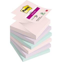 Post-it® R330-6SS-SOUL Haftnotiz Super Sticky Z-Notes 76x76mm 6St