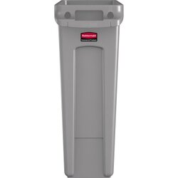 Rubbermaid FG354060GRAY Abfallbehälter Slim Jim 87l grau