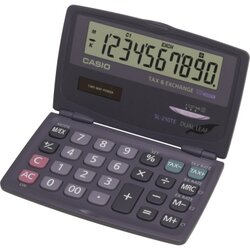 CASIO® SL-210TE-WA-EC Taschenrechner 10stellig Solar/Batterie