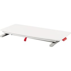 Leitz 65320085 Schreibtischaufsatz Ergo Cosy mit Tastaturablage grau