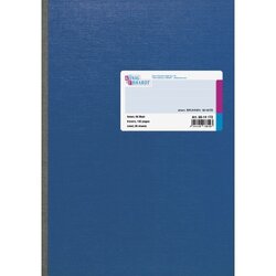 König & Ebhardt 8614172 Kladde DIN A4 liniert 96Blatt blau