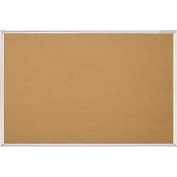 magnetoplan® 12177 Korkpinnwand SP 60x45cm alu/braun