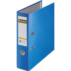Bene 291400 BL Ordner DIN A4 80mm PP blau 