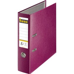 Bene 291400 BRO Ordner DIN A4 80mm PP brombeer 