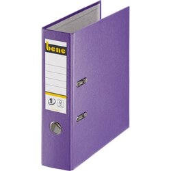 Bene 291400 VI Ordner DIN A4 80mm PP violett 