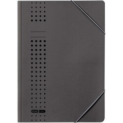 ELBA 400010101 Eckspanner chic DIN A4 150Bl. Karton anthrazit