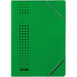 ELBA 400010058 Eckspanner chic DIN A4 150Bl. Karton grün