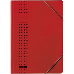 ELBA 400010059 Eckspanner chic DIN A4 150Bl. Karton rot