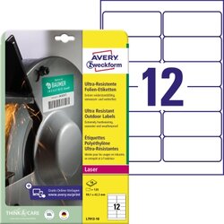 Avery Zweckform L7913-10 Folienetikett 99,1x42,3mm 120 St./Pack.