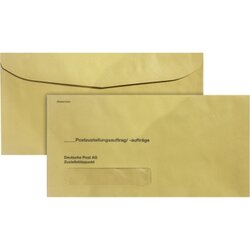 RNK Verlag 2050 Zustellungsumschlag  23,5x12cm außen mF