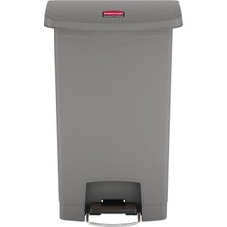 Rubbermaid 1883602 Tretabfalleimer Slim Jim Kunststoff 50l grau