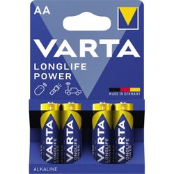 Varta 04906121414 Batterie Longlife Power AA 1,5V 4 St./Pack.