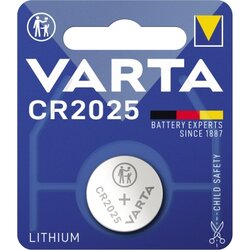 Varta 06025101401 Knopfzelle CR2025 3V 170mAh Lithium