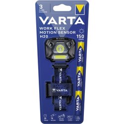 Varta Stirnlampe Work Flex® Motion Sensor H20
