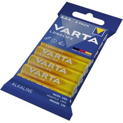 Varta 4103101328 Batterie Longlife AAA 1,5V 8 St./Pack.