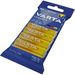 Varta 4106101328 Batterie Longlife AA 1,5V 8 St./Pack.