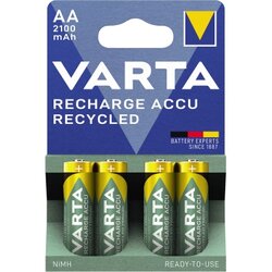 Varta 56816101404 Akku Recycled AA NIMH 2.100mAh 4 St./Pack.