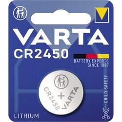 Varta 6450101401 Batterie CR-2450 3,0V 570mAh 
