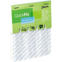 QuickFix 5509 Fingerverband Refill Detectable Long 30St