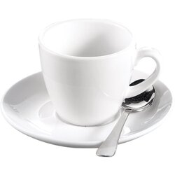 Esmeyer® 433-214 Espressotasse Bistro Untertasse ws 6 St./Pack.