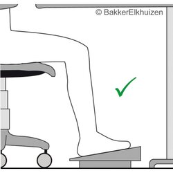 BakkerElkhuizen Fußstütze Footform Dual