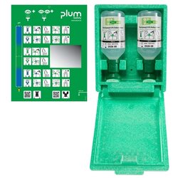 PLUM 4650 Augenspülstation 2x500 ml Eyewash