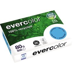 Clairefontaine 40022C Kopierpapier A4 80g RC dunkelblau 500Bl.