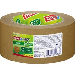 tesa® 57180-00000 Packband EcoLogo 50mmx50m braun