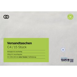 Soennecken 2940 Versandtasche oeco C4 oF hk 15St.