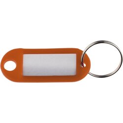 ALCO 1853-19 Schlüsselanhänger Kunststoff orange 10 St./Pack.