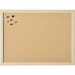 magnetoplan® 121921 Korktafel 40x30cm braun 