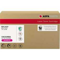 AgfaPhoto APTBTN325ME Toner wie Brother TN-325M magenta