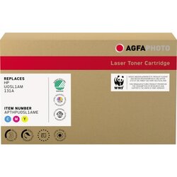 AgfaPhoto APTHPU0SL1AME Toner wie HP U0SL1AM 131A c/m/y 3St.