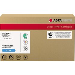AgfaPhoto APTK590CE Toner wie Kyocera TK-590C cyan 