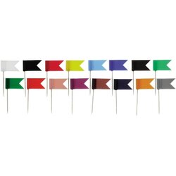 ALCO 726 Markierungsfahne 18x10x24mm sortiert 20 St./Pack.