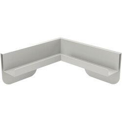 magnetoplan® 114667035 Eckablage Infinity Wall lichtgrau