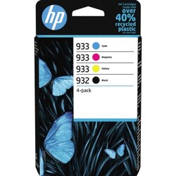 HP 6ZC71AE Tintenpatrone 932/33 sw/c/m/y 4 St./Pack.