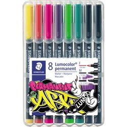 STAEDTLER® 31-S WP8 Folienstift Lumocolor perm 8 St./Pack.