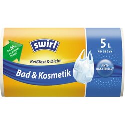 Swirl 215642 Müllbeutel Tragegriff 5l 40 St./Pack.