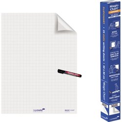 Legamaster 7-159000 Flipchartfolie Magic Chart PP kar. 25 Bl./Pack.