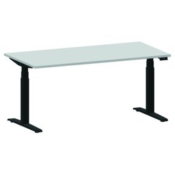 NowyStyl 810057994 Schreibtisch eModel 2.0 180x100 sw/platinum