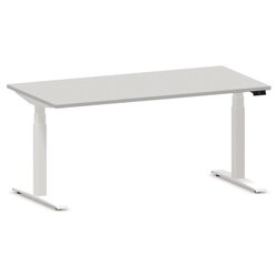 NowyStyl 810057894 Schreibtisch eModel 2.0 180x100 ws/platinum