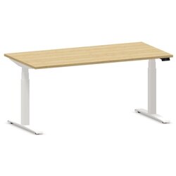 NowyStyl 810057879 Schreibtisch eModel 2.0 180x100 ws/nat country beech