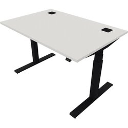 NowyStyl 810075201 Schreibtisch eModel 2.0 120x80 sw/weiß