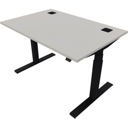 NowyStyl 810075294 Schreibtisch eModel 2.0 120x80 sw/platinum
