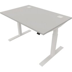 NowyStyl 810075194 Schreibtisch eModel 2.0 120x80 ws/platinum